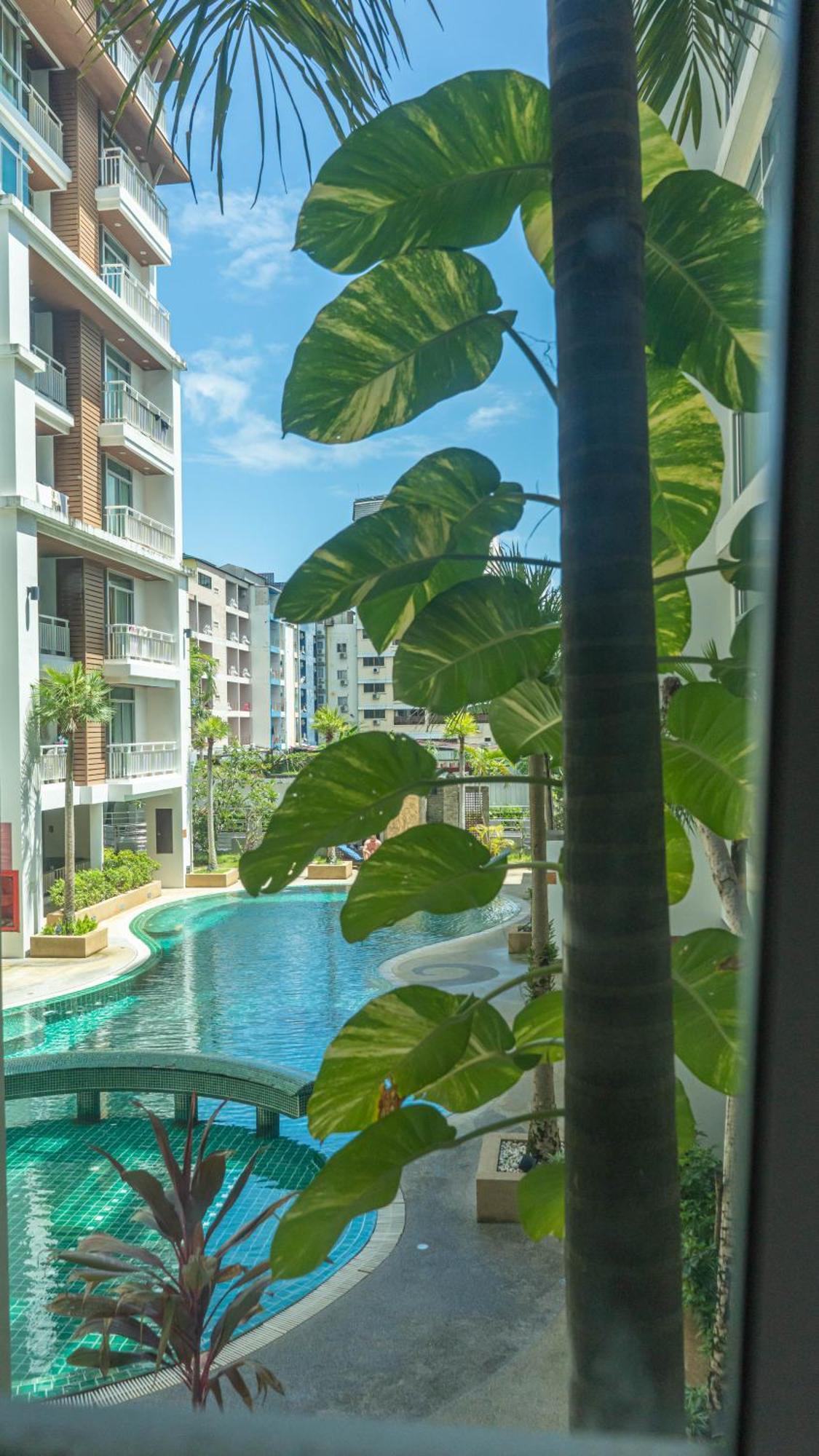 Recently Renovated Pool View Apartment In Modern Complex Patong Exterior foto